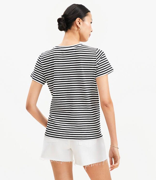 Striped Everyday Crew Tee