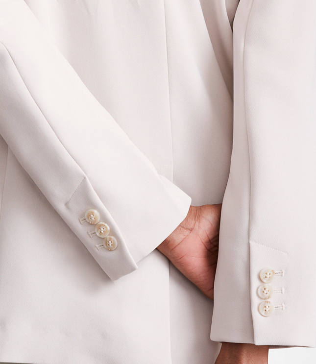 LOFT Versa Crepe Drape Relaxed Blazer
