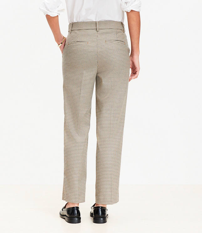 Petite Riviera Slim Pants Plaid