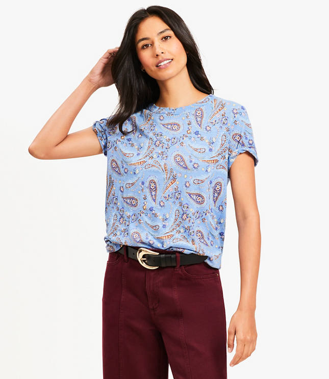 Paisley Everyday Crew Tee