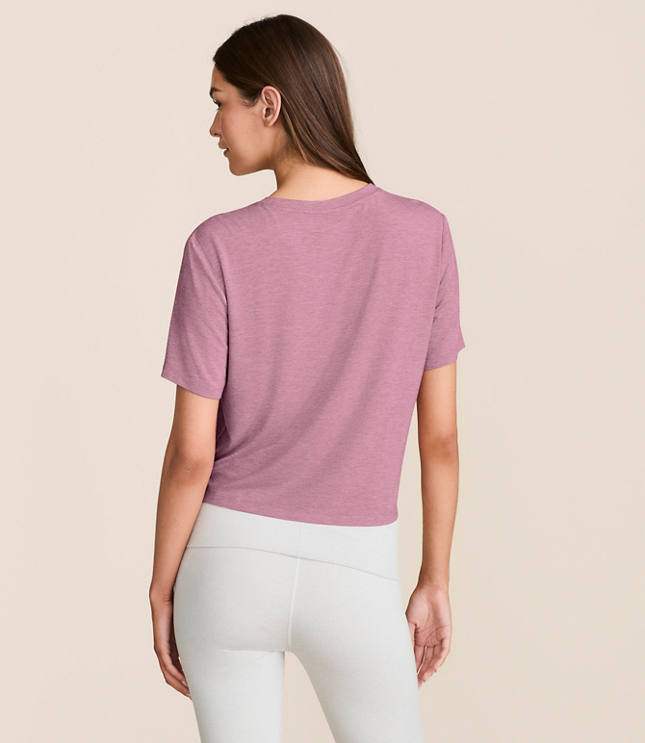 Lou & Grey Heathered Essential Modal Tee