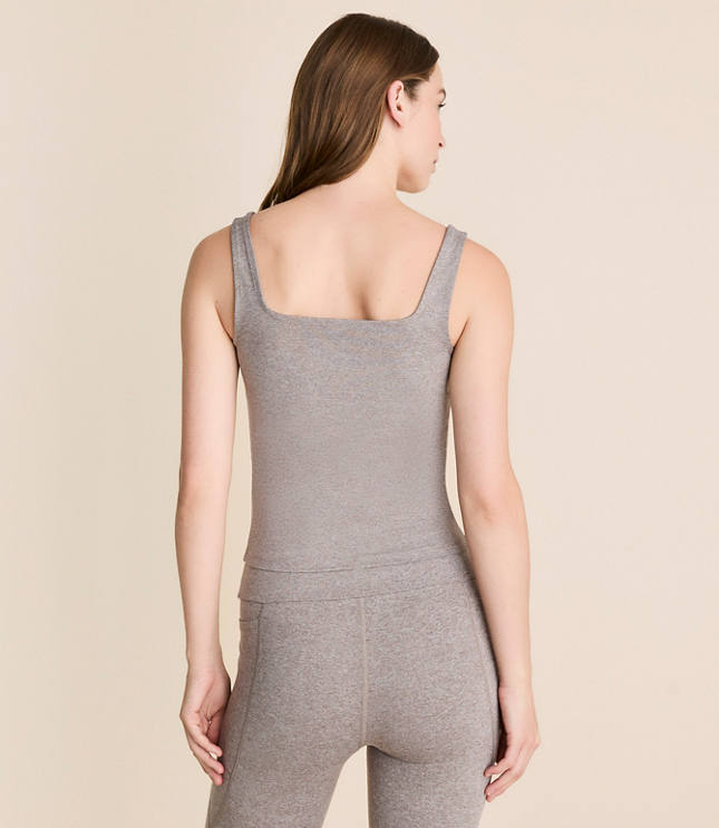Lou & Grey Heathered Brushedsoft Tank Top
