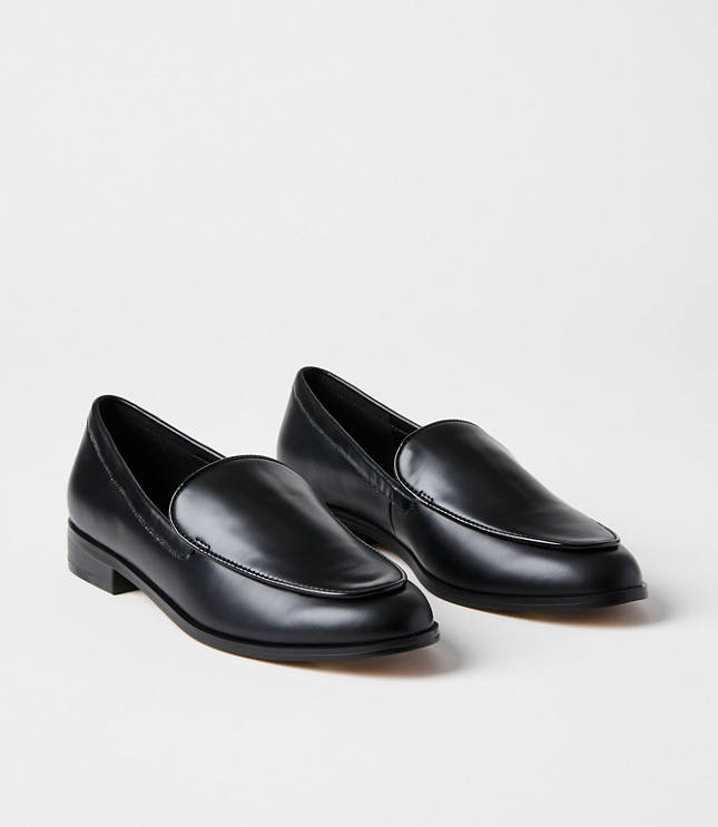 LOFT Versa Leather Loafers
