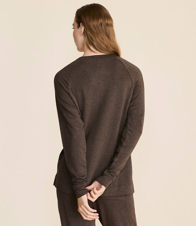 Lou & Grey Heathered Signaturesoft Sweatshirt