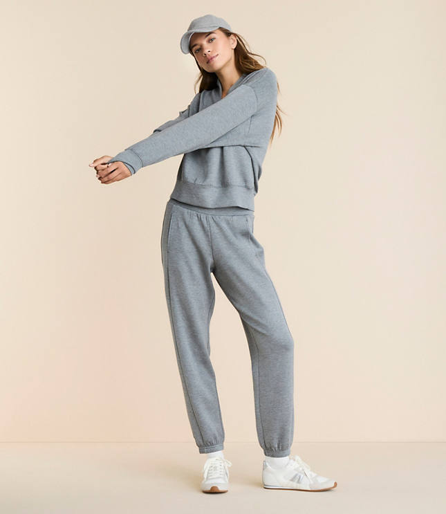 Lou & Grey Heathered Scubasoft Joggers