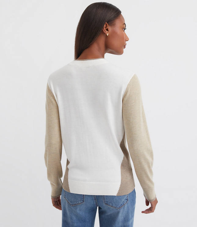 Colorblock Luxe Knit Sweater carousel Product Image 3