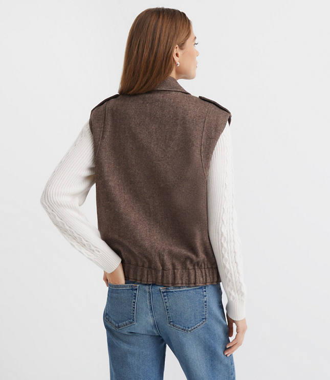 Relaxed Vest Jacket