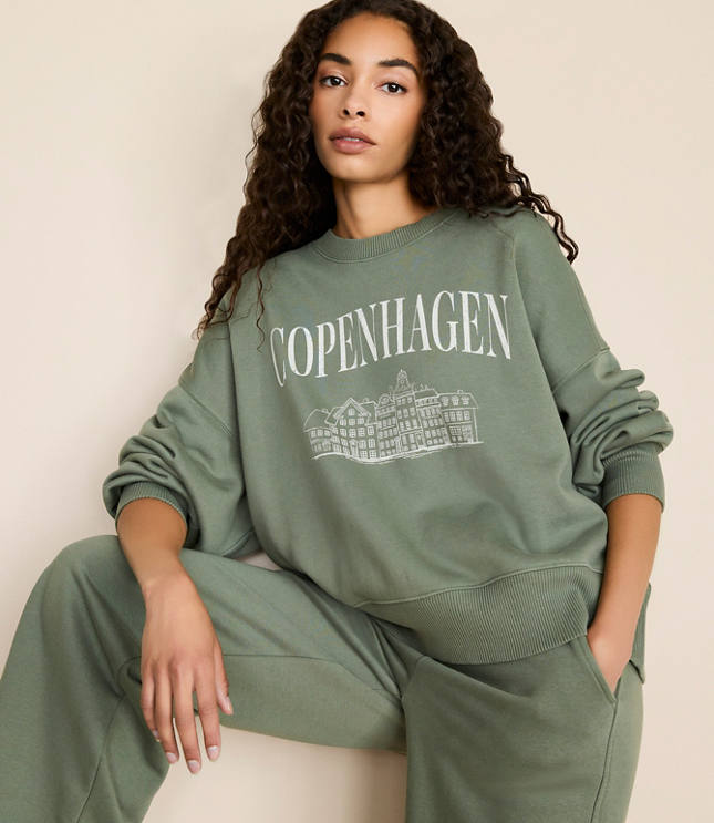 Lou & Grey Copenhagen Elite Fleece Sweatshirt
