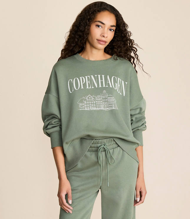 Lou & Grey Copenhagen Elite Fleece Sweatshirt