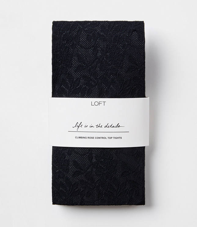 Floral Control Top Tights