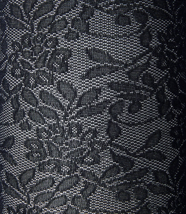 Floral Control Top Tights