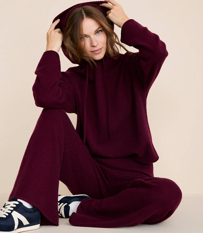 Lou & Grey Cashmere Hoodie