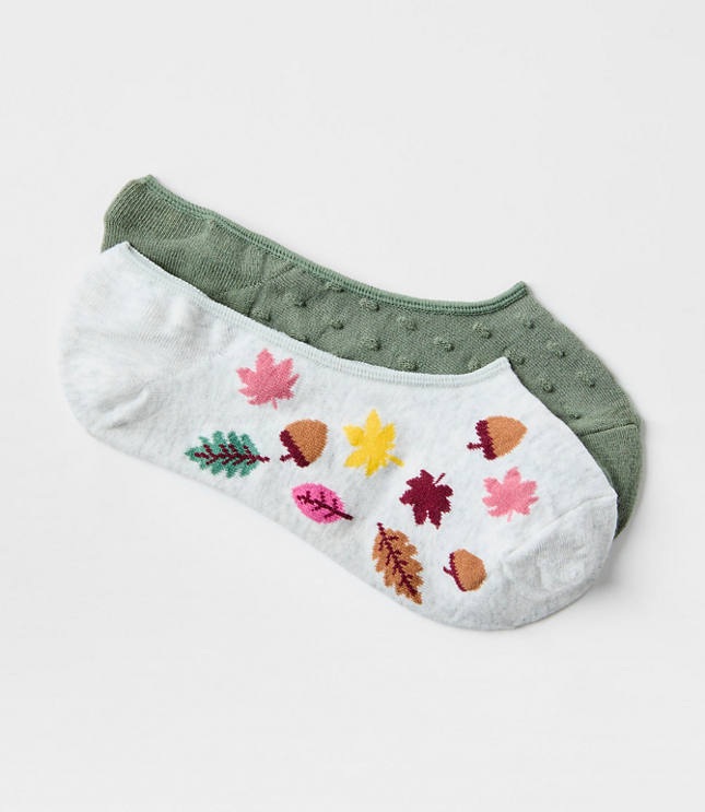 Acorn & Dot No Show Sock Set
