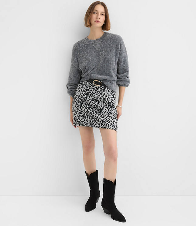 Tinsel Fuzzy Sweater