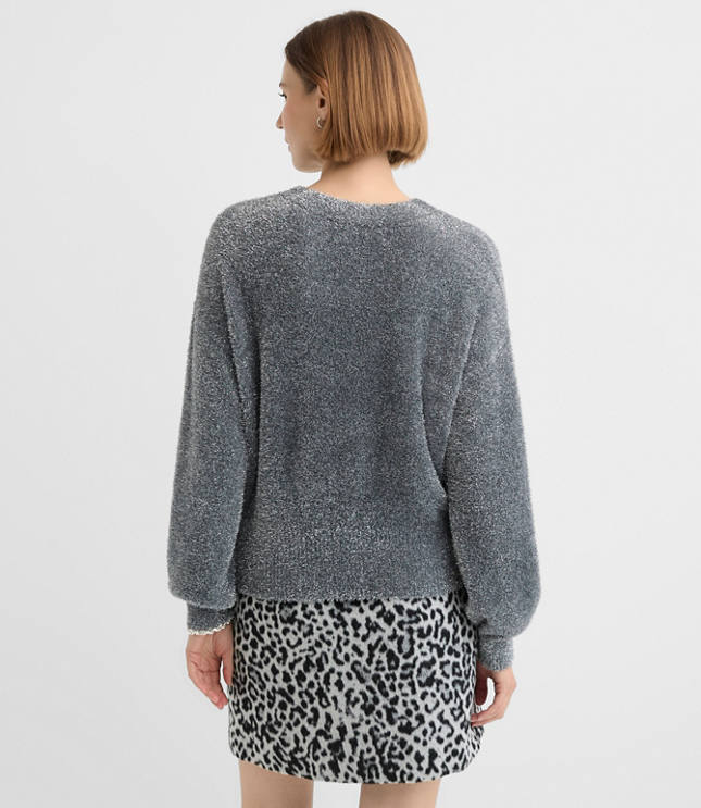 Tinsel Fuzzy Sweater