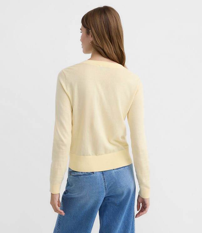 Modern Crew Neck Cardigan