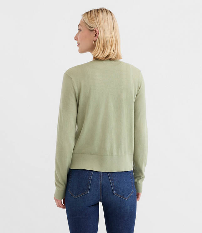 Modern Crew Neck Cardigan