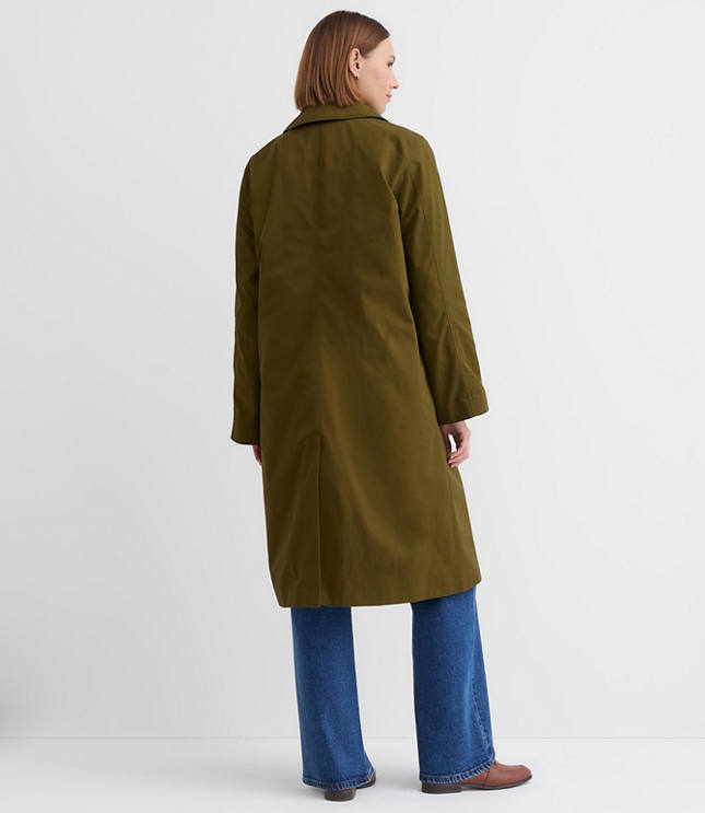 Petite Twill Barn Coat