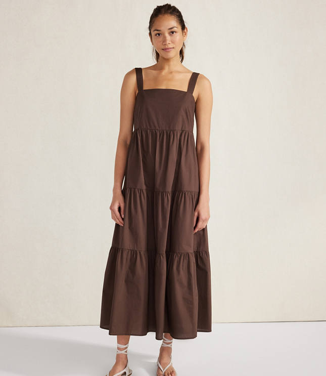 Haven Well Within Organic Cotton Poplin Midi Dress