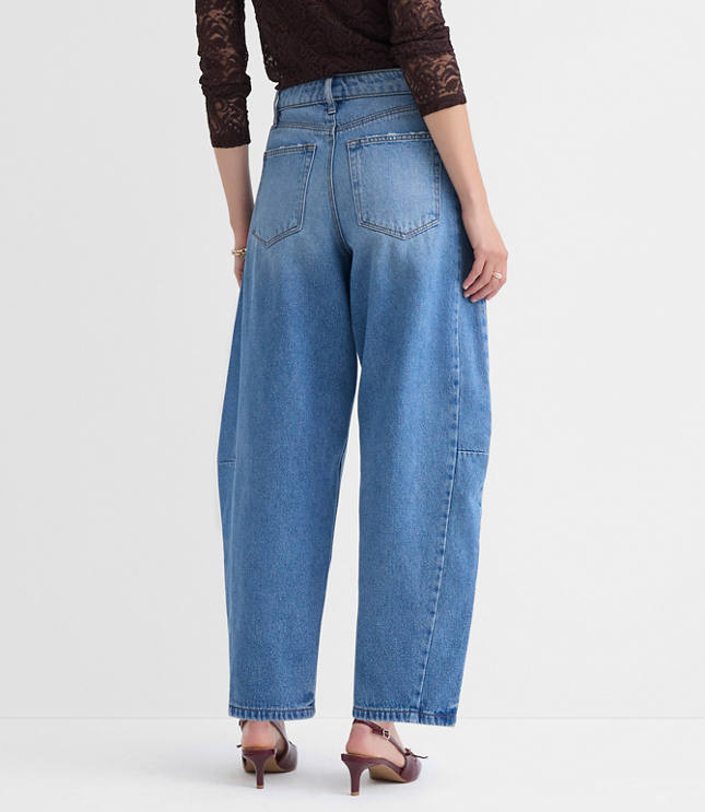 High Rise Horseshoe Jeans in Vintage Indigo
