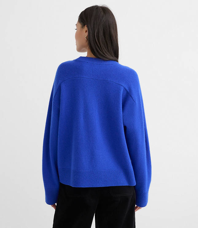 Petite Oversized Cashmere Sweater