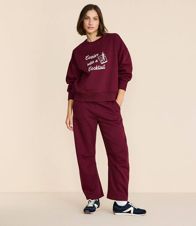 Lou & Grey Elite Fleece Barrel Pants