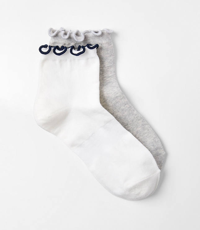 Ruffle Ankle Sock Set