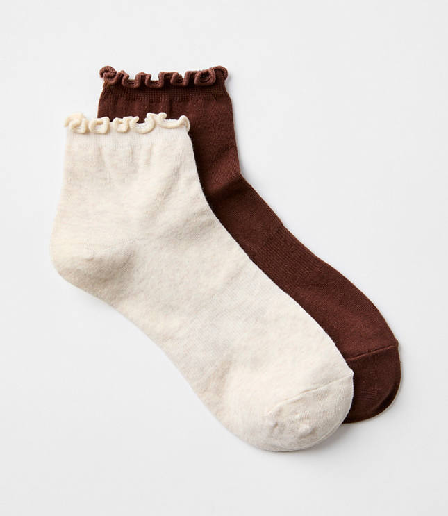 Ruffle Ankle Sock Set