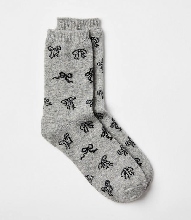 Bow Crew Socks