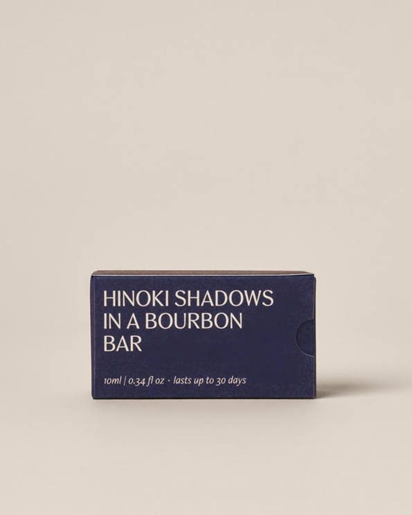 Below 60 Hinoki Shadows In A Bourbon Bar Fragrance Refill
