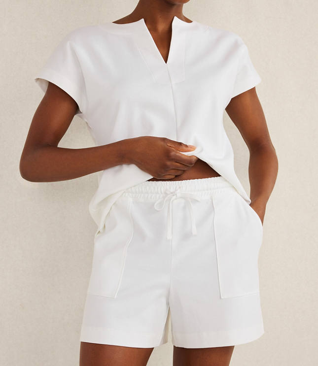 Haven Well Within Organic Cotton Interlock Shorts