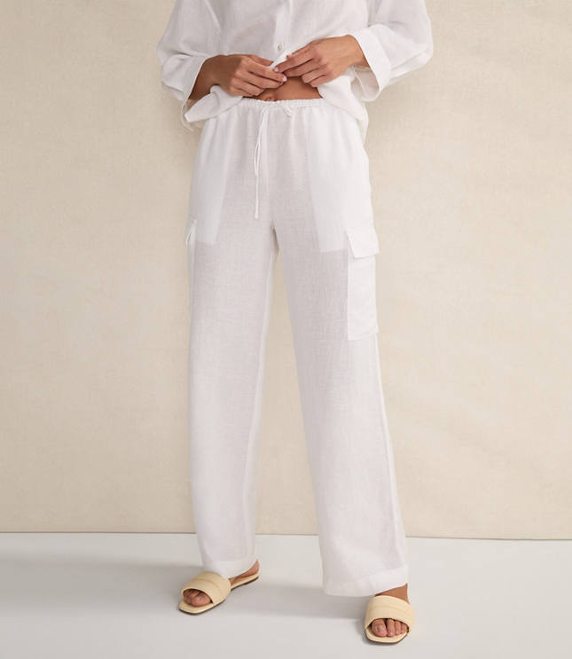 Haven Well Within Linen Cargo Pants