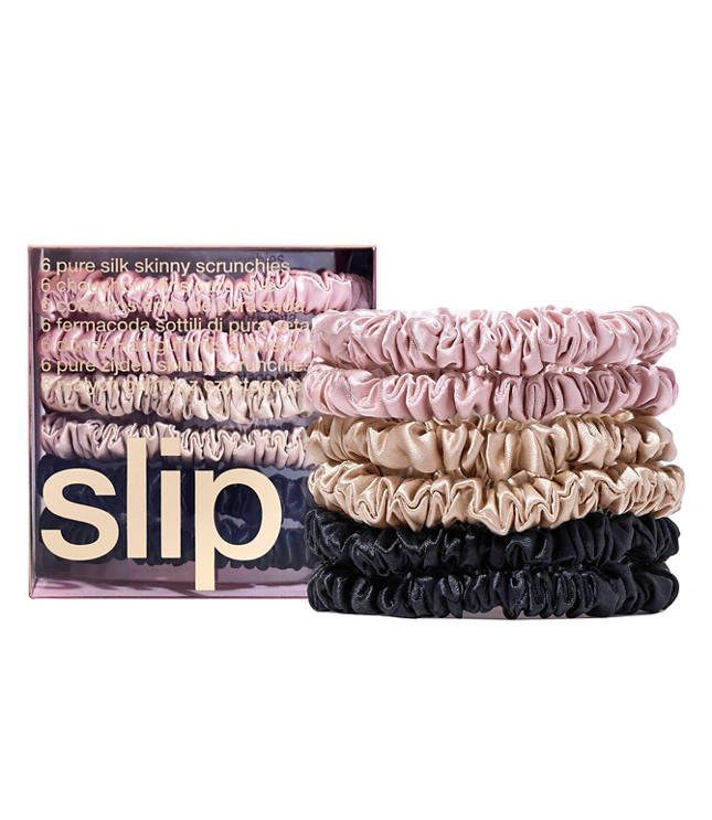 Loft Slip Silk Skinny Scrunchies