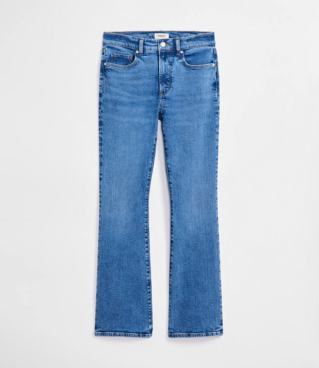 Rivete Mid Rise Boot Jeans in Vintage Mid Wash