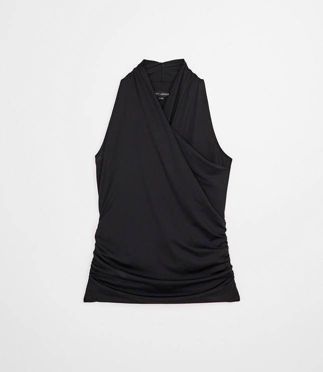 LOFT Versa 360 Knit Crossover Halter Top