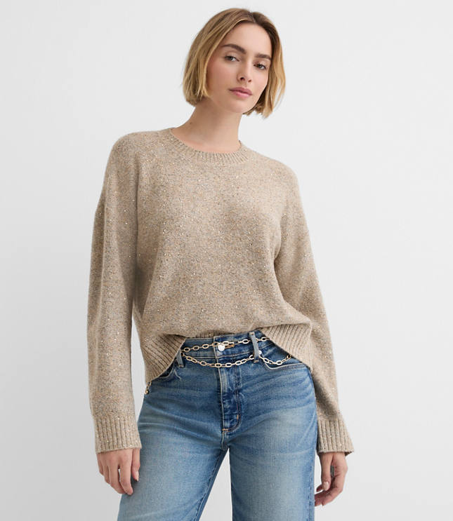 Shimmer Relaxed Everyday Sweater