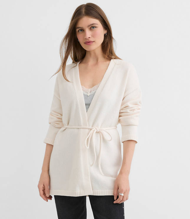 Belted Cardigan