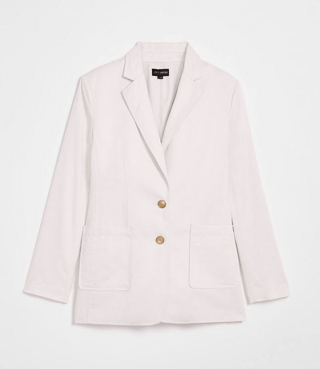 LOFT Versa Pure Spun Patch Pocket Blazer