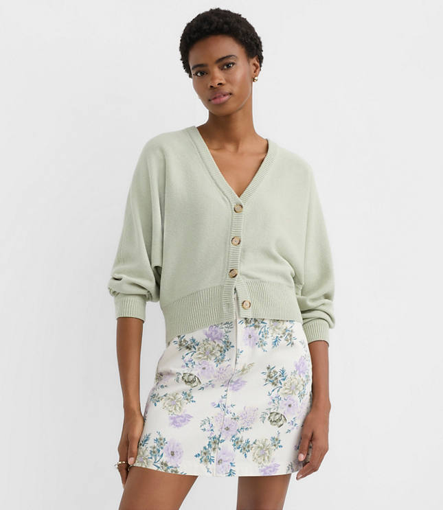 Dolman V-Neck Cardigan