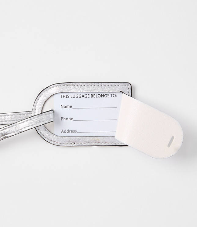 Lou & Grey Metallic Luggage Tag
