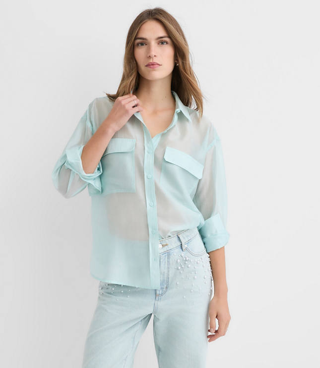 Sheer Utility Everyday Shirt