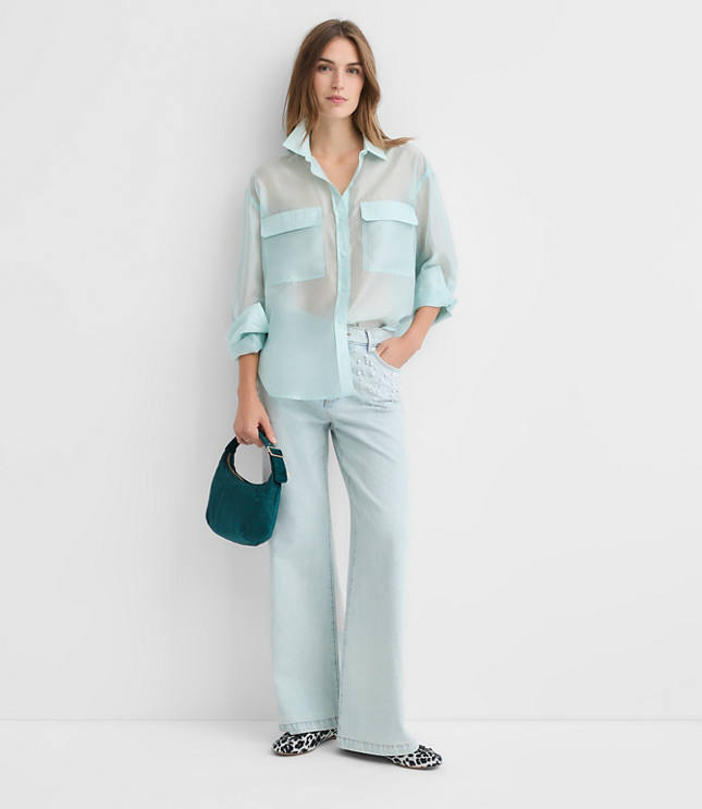 Sheer Utility Everyday Shirt