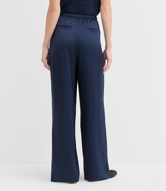 Tall Sawyer Pull On Pants in Satin