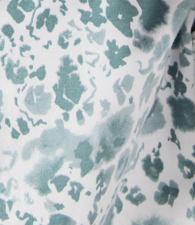 Haven Well Within Organic Cotton Jersey Blurred Floral Pajama Top