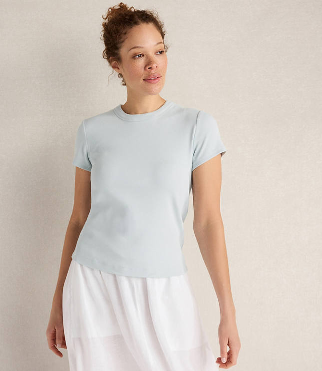 Haven Well Within Essential Organic Cotton Short Sleeve Tee carousel Product Image 1