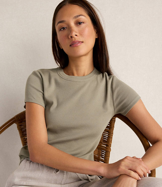 Haven Well Within Essential Organic Cotton Short Sleeve Tee carousel Product Image 2