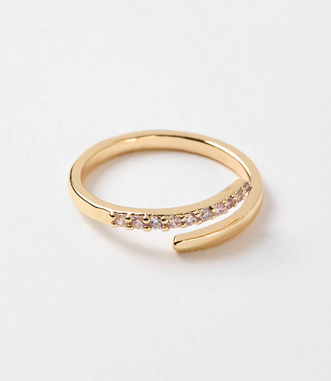 Half Pave Ring