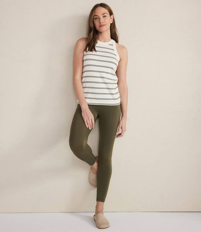 Haven Well Within Essential Organic Cotton Double Stripe Racerback Tank carousel Product Image 1