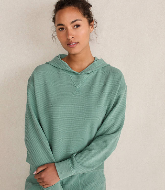 Haven Well Within Organic Cotton Waffle Hoodie