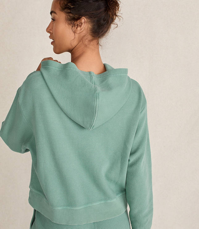 Haven Well Within Organic Cotton Waffle Hoodie